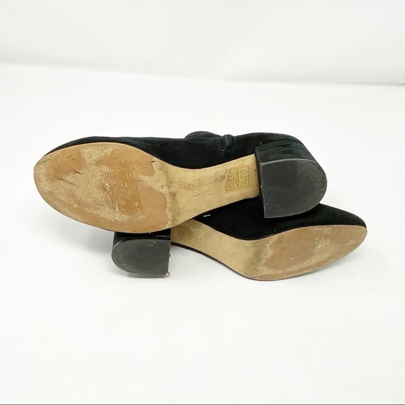 UO Margot Black Suede Boots in Size 10 - Picture 7 of 7